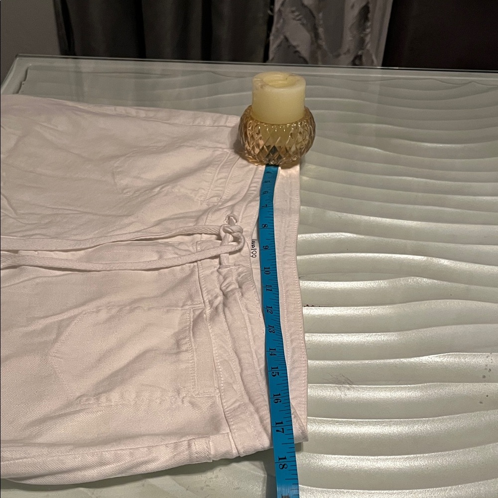 Level 99 White Drawstring Chinos - Picture 6 of 9
